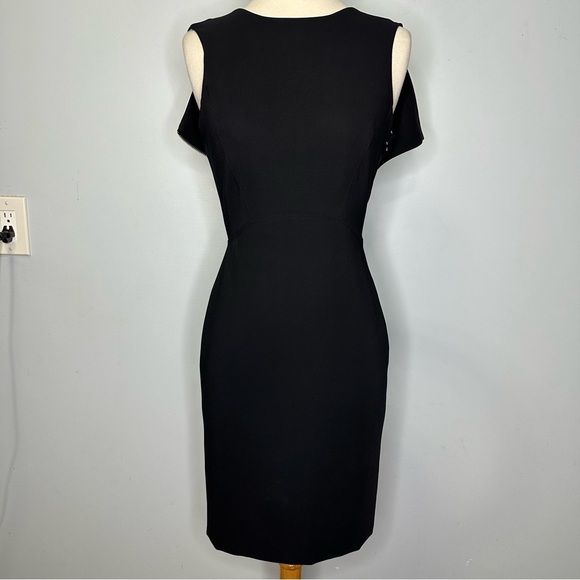 black and white peter pan collar dress White Dress w/ Black Peter Pan Collar  Kimandamisses